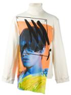 Alex Mullins Printed Patch Sweatshirt