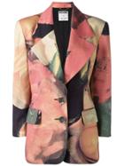 Moschino Vintage Floral Print Jacket - Multicolour