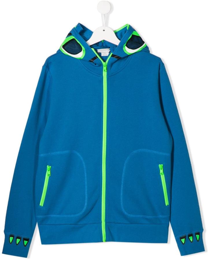 Stella Mccartney Kids Teen Dragon Hoodie - Blue