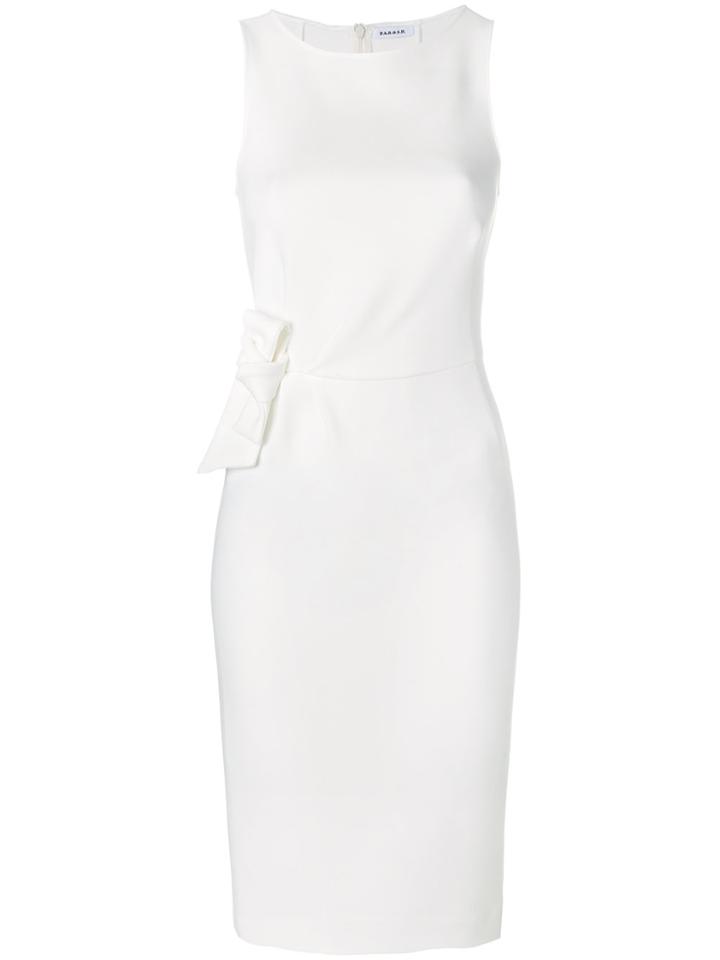 P.a.r.o.s.h. Tie Detail Dress - White