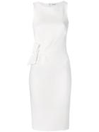 P.a.r.o.s.h. Tie Detail Dress - White