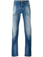 Jacob Cohen - Slim-fit Jeans - Men - Cotton/polyester - 33, Blue, Cotton/polyester