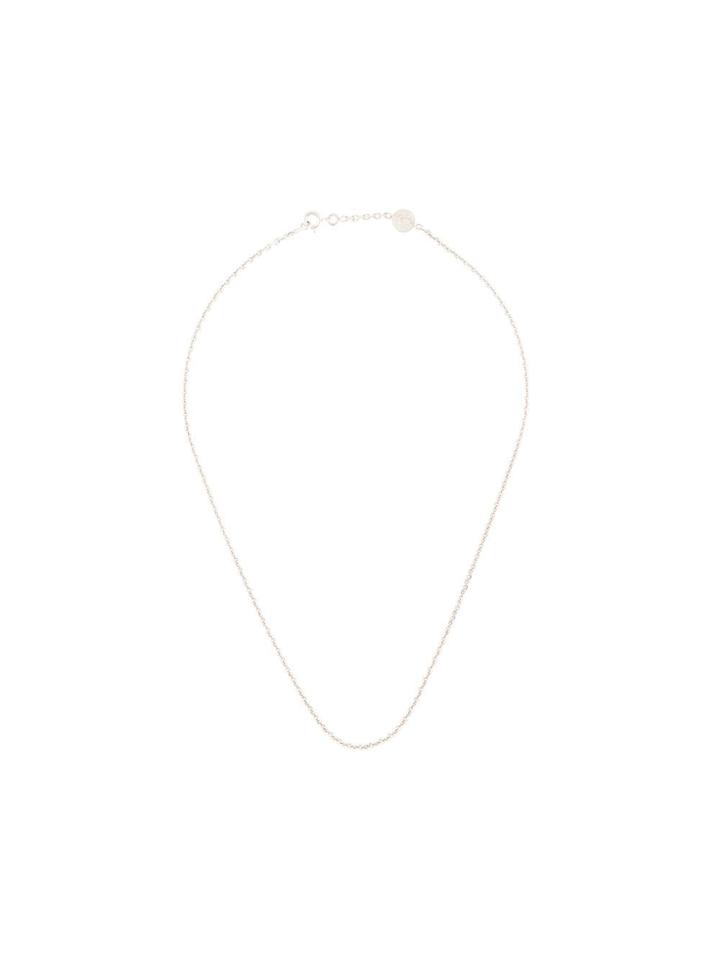 Hermès Pre-owned Chaine D'ancre Serie Selye Necklace - Silver