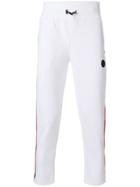 Hydrogen Side Stripe Track Pants - White