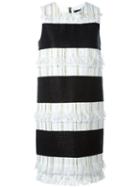 Marco Bologna Striped Dress, Women's, Size: 42, Black, Cotton/polyester/nylon