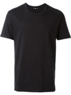 Blk Dnm Back Text Print T-shirt, Men's, Size: Small, Black, Cotton