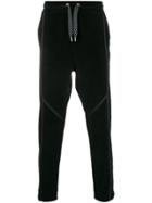 Just Cavalli Striped Track Pants - Black