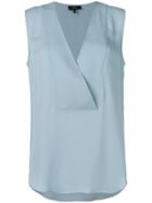 Theory V-neck Vest Top - Blue