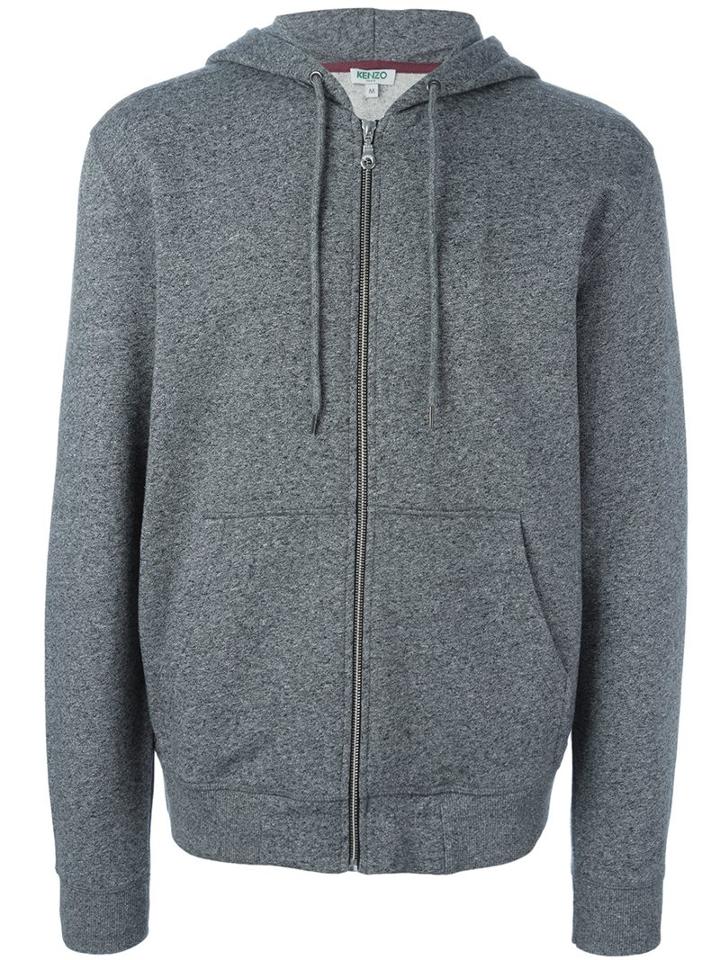 Kenzo 'tiger' Hoodie, Men's, Size: Large, Grey, Cotton