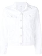 Isabel Marant Étoile Cropped Denim Jacket - White