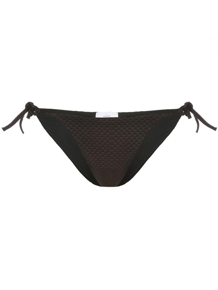 Onia Kate Geo Texture Bottom - Black