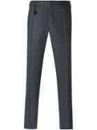 Incotex Regular Fit Trousers, Men's, Size: 50, Grey, Wool
