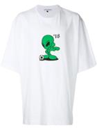 Gosha Rubchinskiy Alien Print T-shirt - White