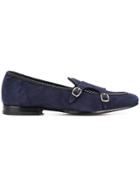 Leqarant Monk Strap Loafers - Blue