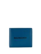 Balenciaga Everyday Square Wallet - Blue