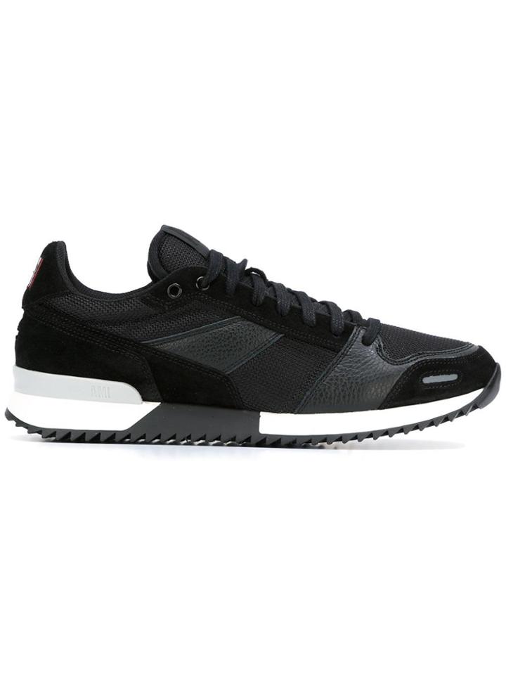 Ami Alexandre Mattiussi Running Sneakers - Black