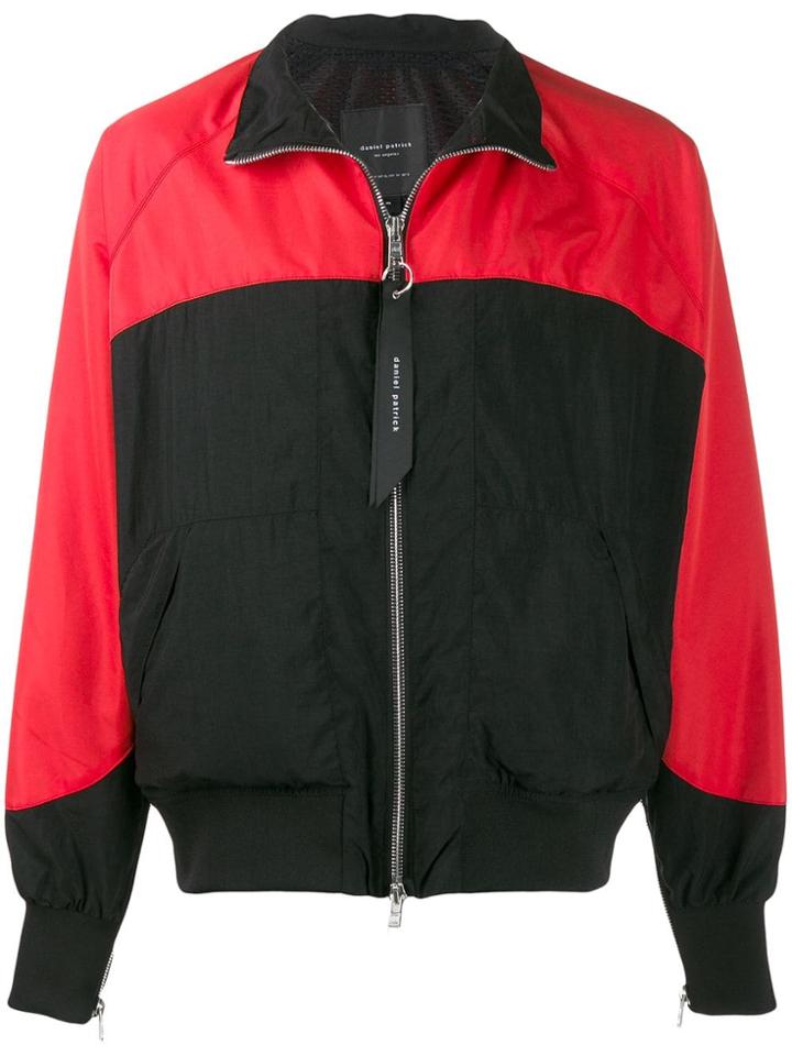 Daniel Patrick Colour Block Jacket - Black