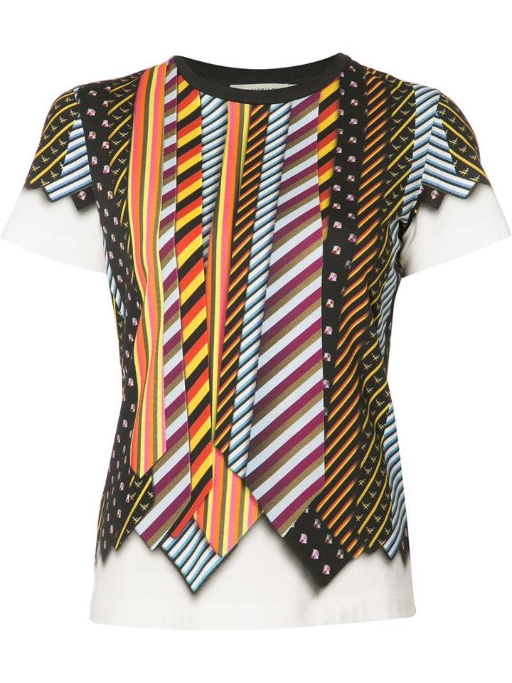 Mary Katrantzou Iven T-shirt, Women's, Size: Small, Black, Cotton/spandex/elastane