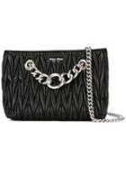Miu Miu - Quilted Shoulder Bag - Women - Calf Leather - One Size, Women's, Black, Calf Leather