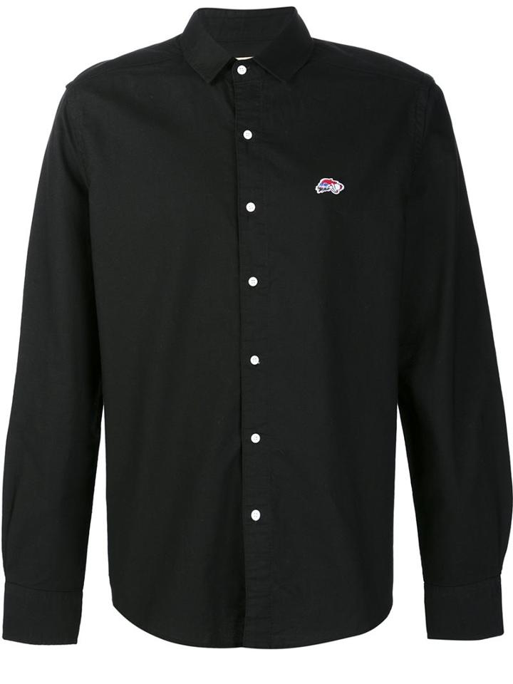 Kinfolk Classic Button Down Shirt, Men's, Size: Medium, Black, Cotton