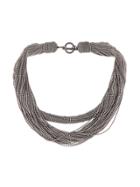 Brunello Cucinelli Layered Rope Necklace - Silver