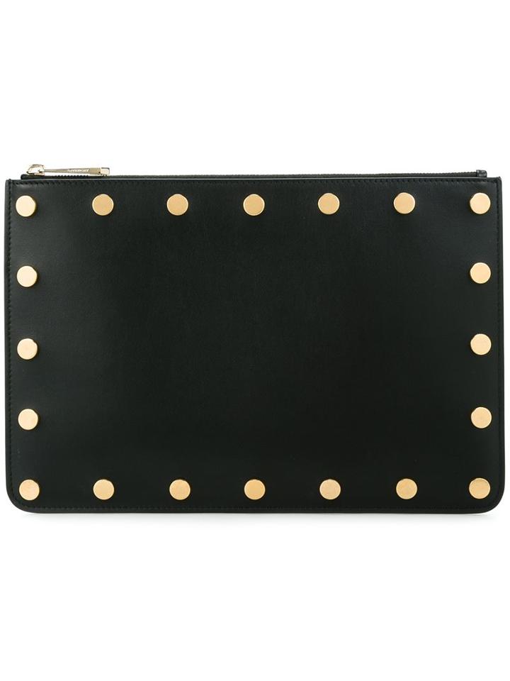 Givenchy Studded Zip Clutch