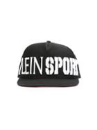 Plein Sport Logo Embroidered Baseball Cap, Men's, Black, Cotton/polyester