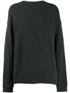 Uma Wang Oversized Knitted Sweater - Grey
