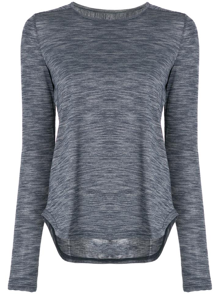 Nimble Activewear Warming Up Long Sleeve T-shirt - Blue