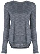 Nimble Activewear Warming Up Long Sleeve T-shirt - Blue