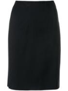 Versace Vintage Straight Classic Skirt - Black