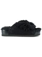 Suecomma Bonnie Platform Sandals - Black