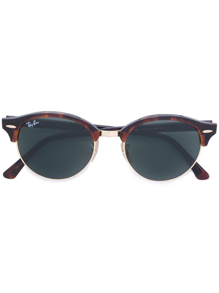 Ray-ban Club Round Sunglasses - Brown