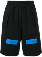 Omc Logo Patch Track Shorts - Black