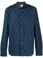 Ps Paul Smith Turtle-print Shirt - Blue