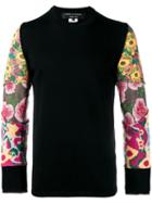 Comme Des Garçons Homme Plus Floral Sleeve Jumper