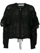 Iro Embroidered Blouse - Black