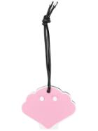 Loewe Clam Shell Bag Charm - Pink & Purple
