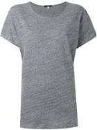 R13 Raw Edge T-shirt, Women's, Size: M, Grey, Cotton/spandex/elastane