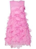 Paskal Sleeveless 3d Flower Dress - Pink & Purple