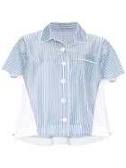 Sacai Striped Pyjama Shirt - Blue