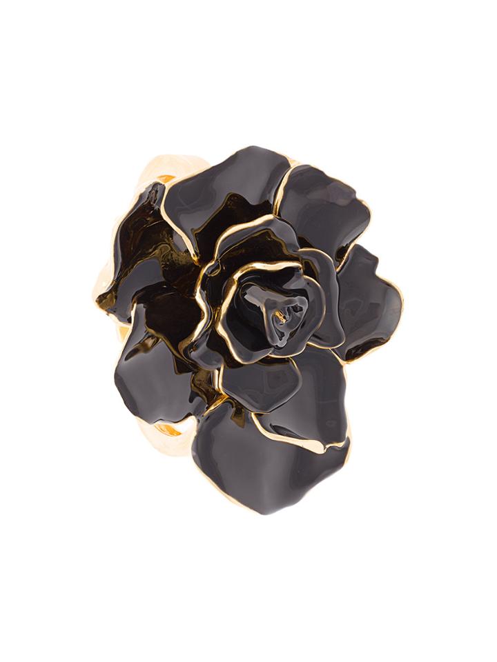 Oscar De La Renta Rosette Bracelet - Black