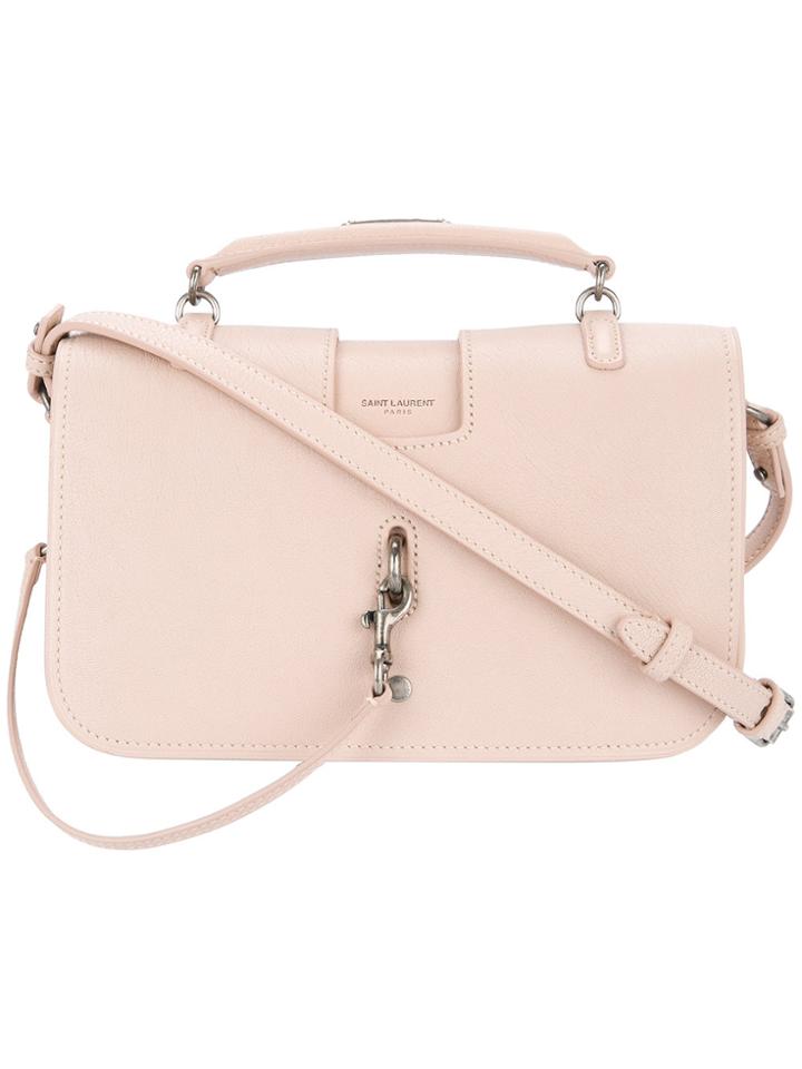 Saint Laurent Charlotte Tote - Pink & Purple