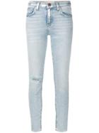 Current/elliott High-waisted Stiletto Jeans - Blue