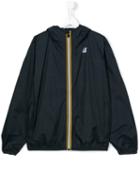 K Way Kids Zipped Jacket, Boy's, Size: 14 Yrs, Blue