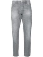 Philipp Plein - Boyfriend Jeans - Women - Cotton/polyester - 29, Grey, Cotton/polyester