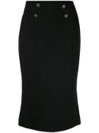 Ginger & Smart Suffuse Midi Skirt - Black