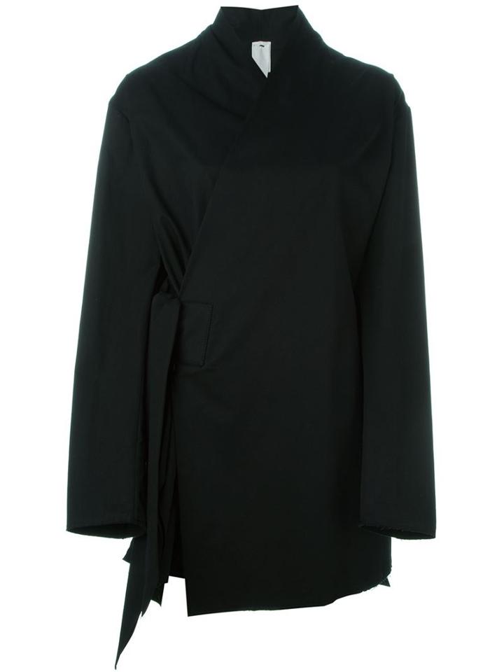 Damir Doma Raw Edge Wrap Coat
