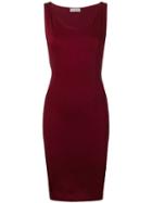 Dolce & Gabbana Pre-owned Sleeveless Fitted Dress - Red