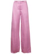 Peter Pilotto Wide Leg Trousers - Pink & Purple
